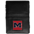 Mississippi Rebels Leather Jacob's Ladder Wallet